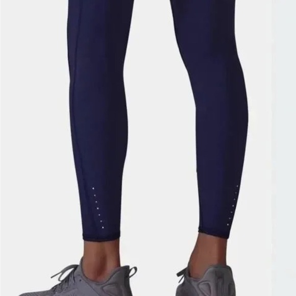 Athleta Navy Blue Rainier Tight Leggings with Zipper Pockets - Picture 8 of 12